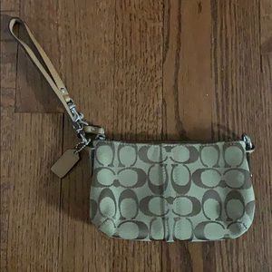 Coach wristlet